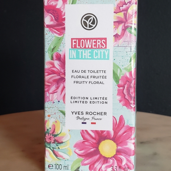Yves Rocher Flowers In The City Eau de Parfumé Limited Edition Full Size NWT NIB - Picture 4 of 6